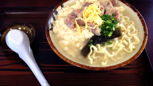 元祖ゆしどうふそば！