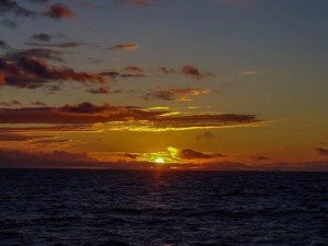 海が見えるそば家