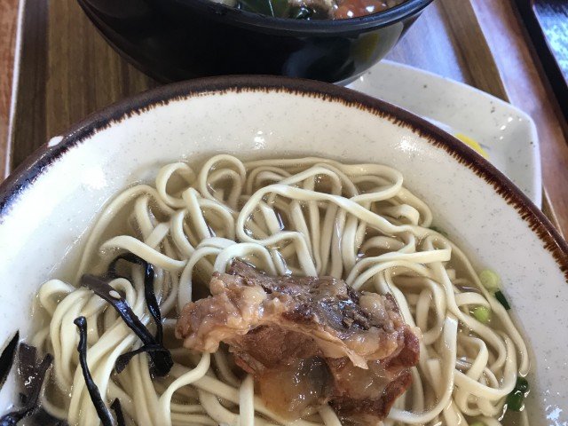 本家亀そば港町本店 お昼を頂きました